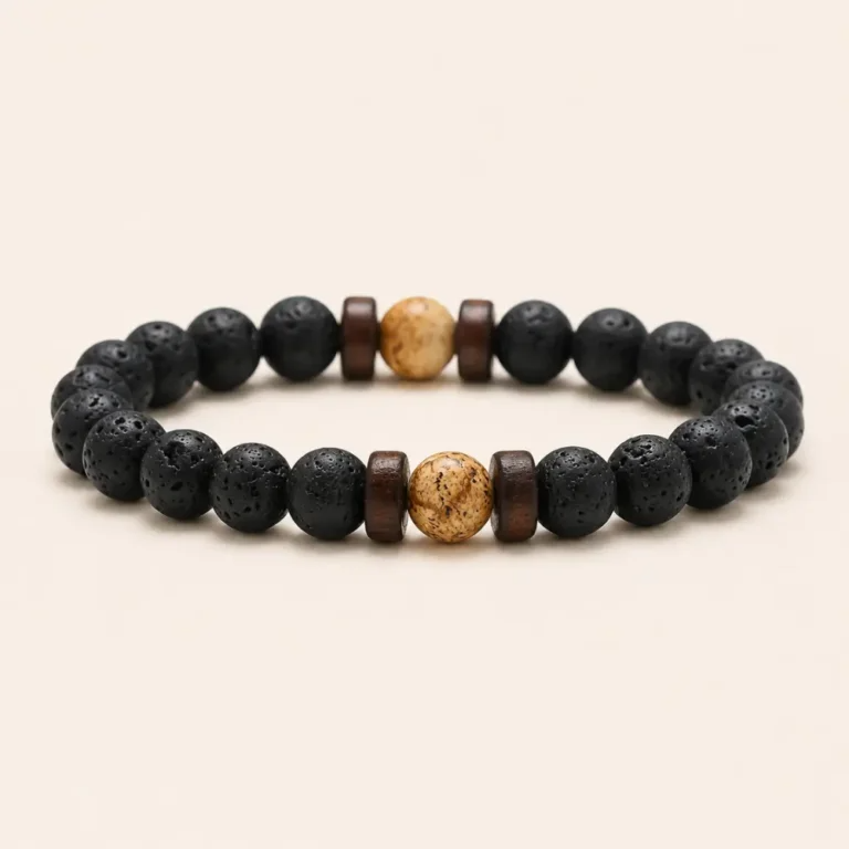 Handmade Natural Stone Bracelet – Spiritual Energy Accessory